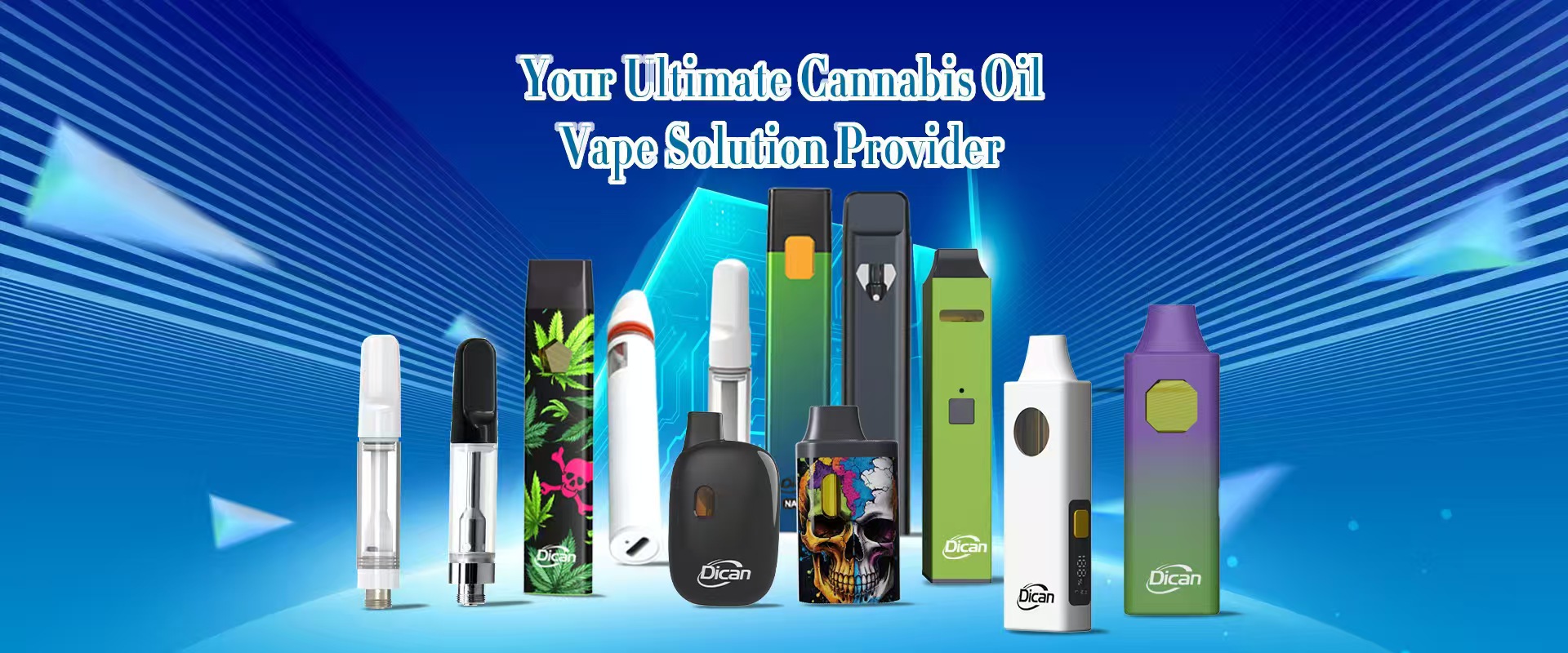 Китайский масло для китайского масла Производитель Vape OEM -производитель - Dican Vape