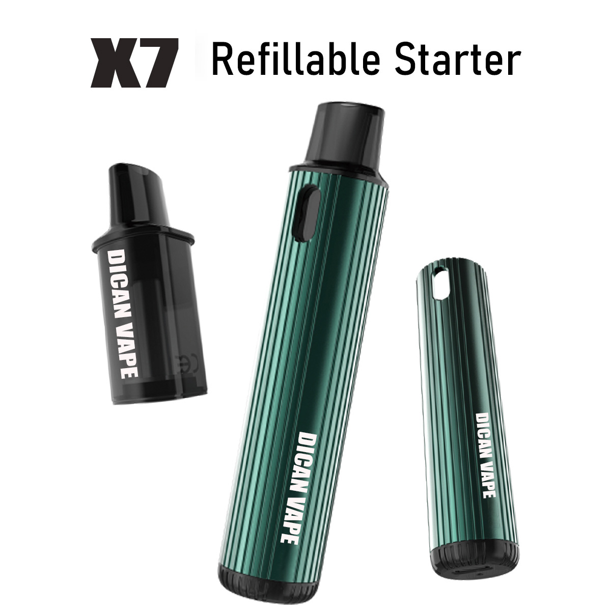 X7 Premium Refillable Pod одноразовый вейп -стартер